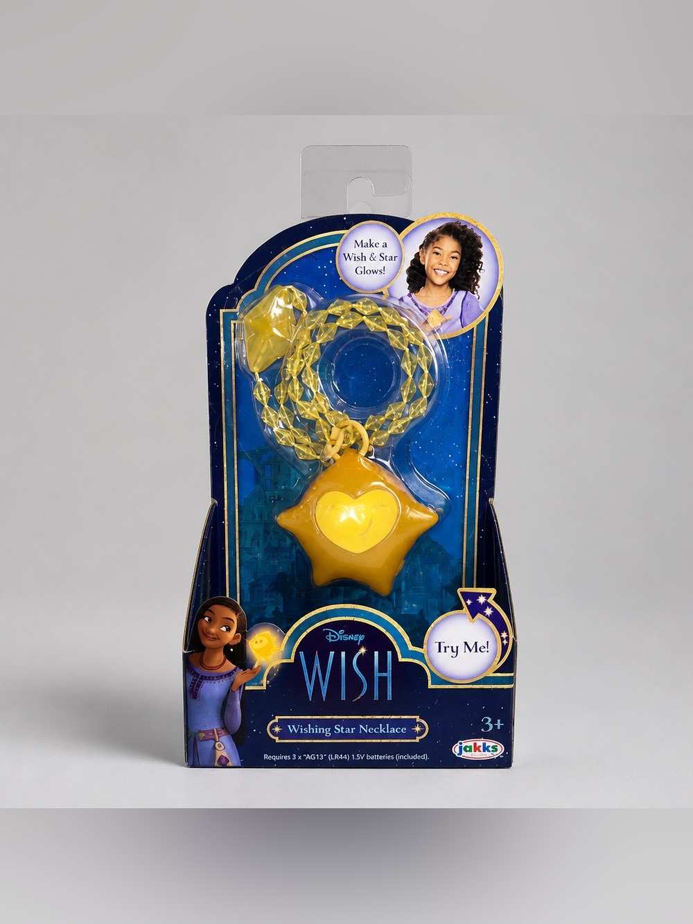 Disney Wish Wishing Star Light-Up Necklace made by Jakks Pacific